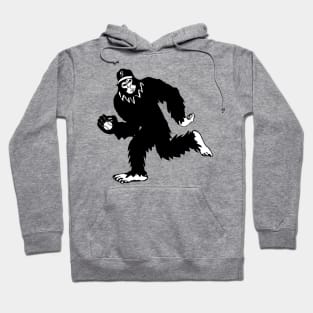 Funny Bigfoot Baseball Hoodie